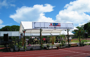 Palau National Track and Field on Koror